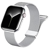 Faliogo Correas Compatibles con Apple Watch 38mm 40mm 41mm, Correa de Repuesto Magnética de Acero...