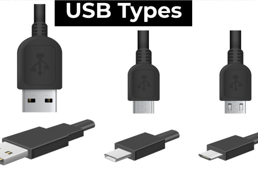 ¿Cuáles son los diferentes tipos de USB?