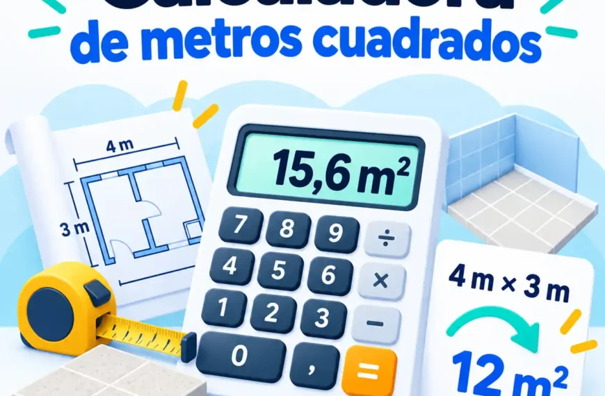 Calculadora de metros cuadrados online