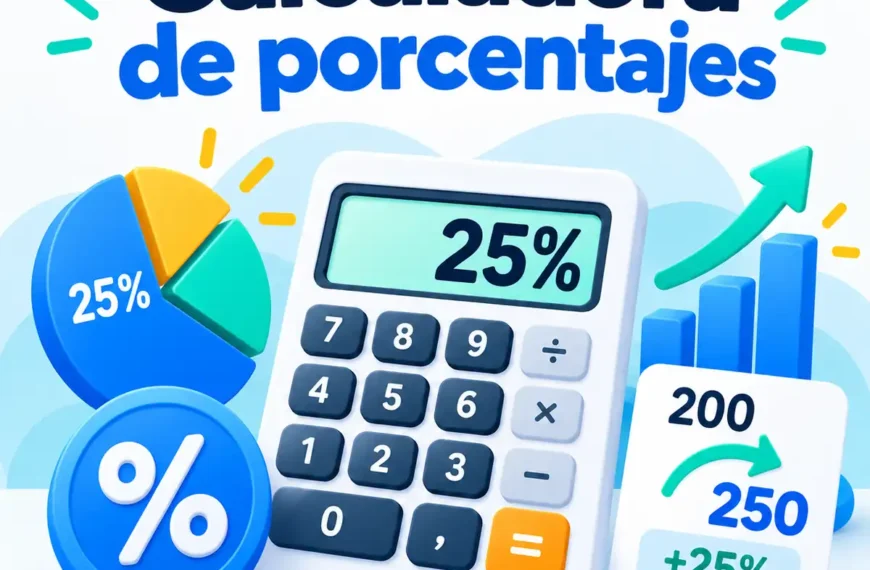 Calculadora de porcentajes online